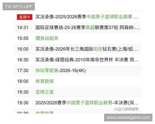 体育台cctv5直播赛事回放与精彩片段,满足用户随时回看体育比赛的需求 体育台cctv5直播赛事回放与精彩片段,满足用户随时回看体育比赛的需求